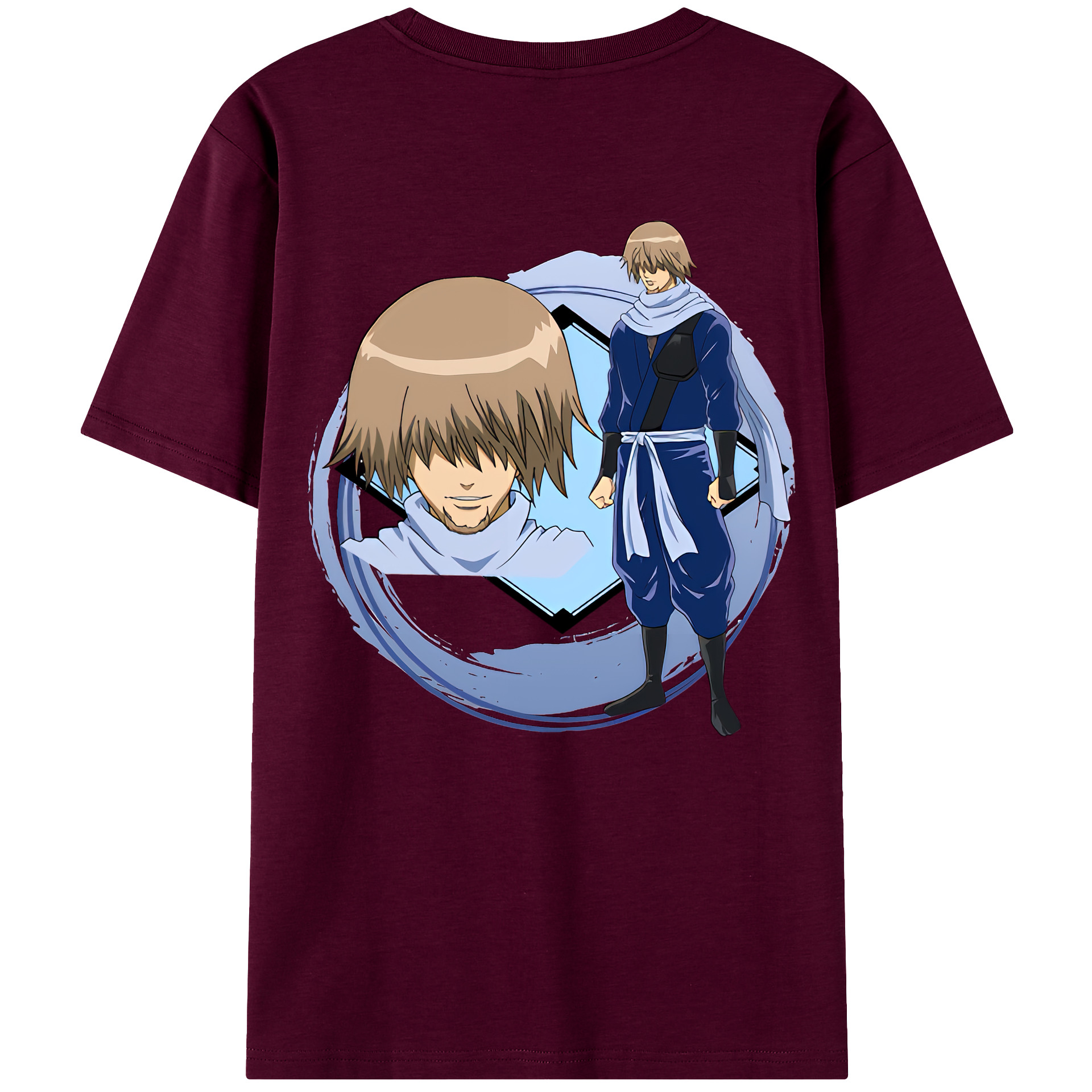 （画像用） ぎんたま 坂田銀時（さかたぎんとき） 神楽 志村新八（しむら しんぱち） GINTAMA Sakata Gintoki Kagura Shimura Shinpachi レディース半袖Tシャツ(バックプリント)